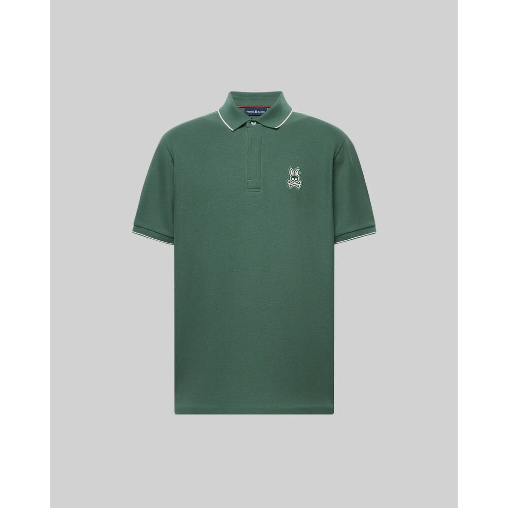 NWT Psycho Bunny Men's Marlon Pique Polo Shirt in Garden Topiary size XXL